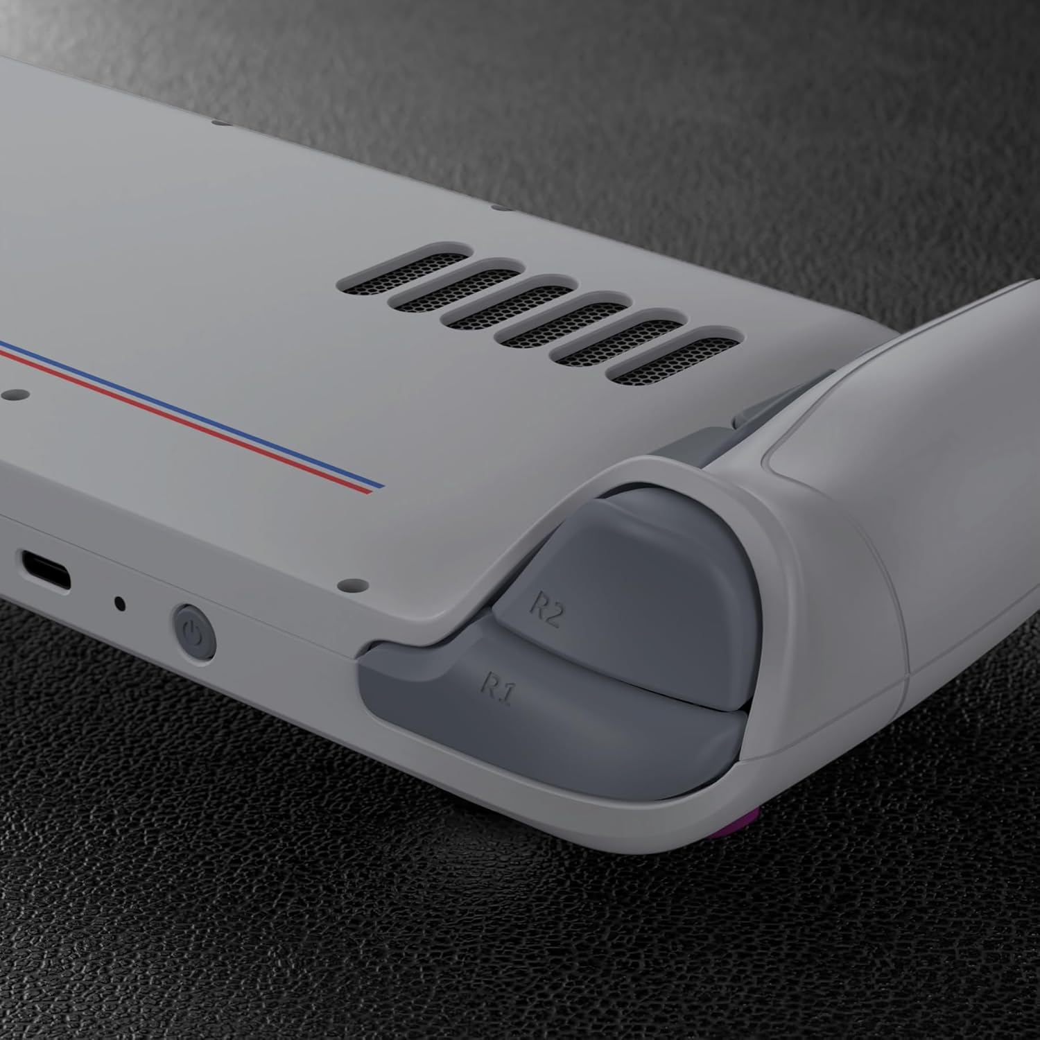 Extremerate DIY Full Set Shell with Buttons for Steam Deck LCD, Custom Faceplate Back Plate Replacement Shell for Steam Deck LCD - Classic 1989 GB DMG-01 [Console NOT Included] - Classic Nes Style image number 6