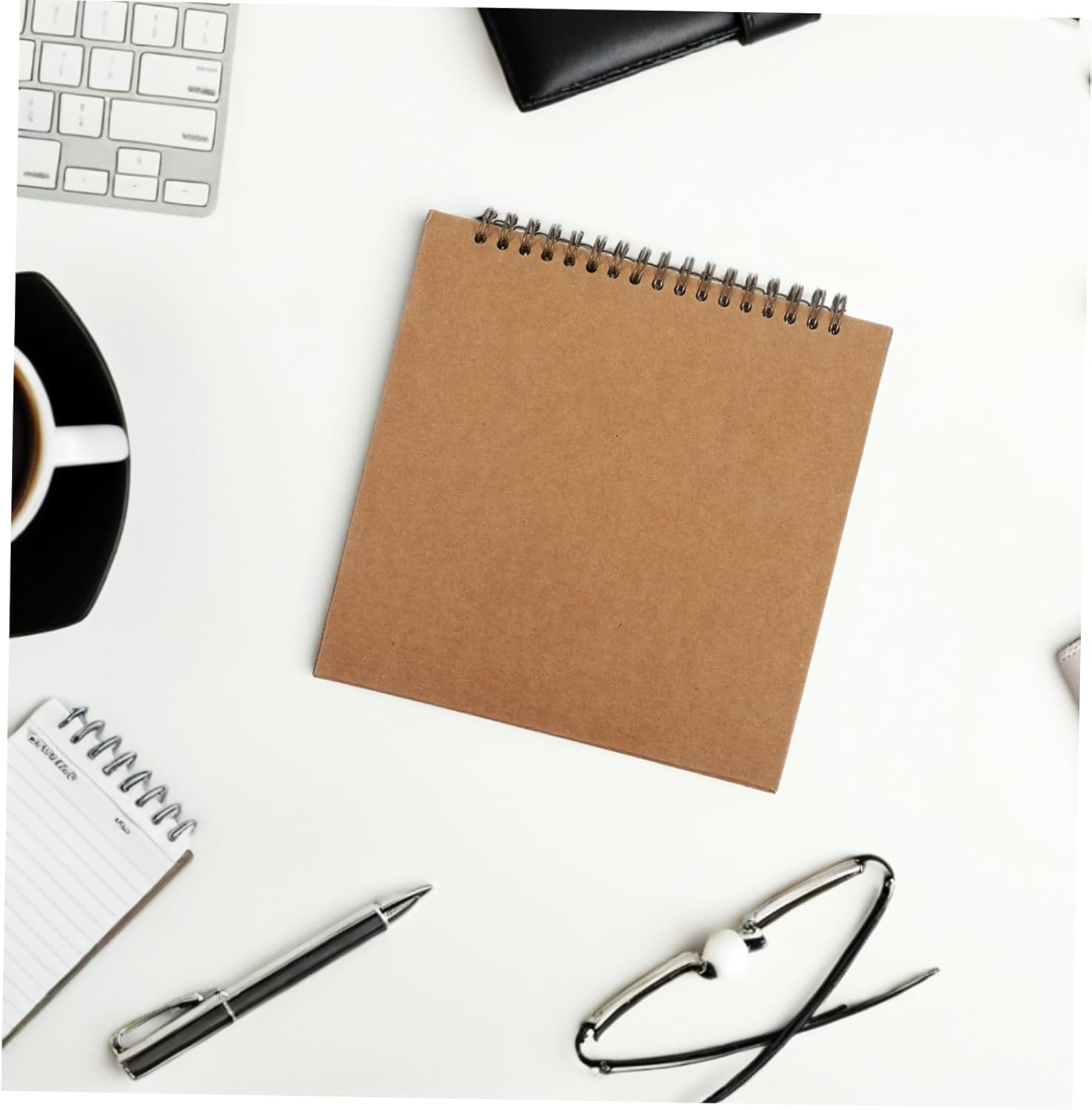 Amosfun DIY Scrapbook Photo Album Capacity Paper Keepsake Book for Weddings Anniversaries Family Events and Reliable Memory Storage For