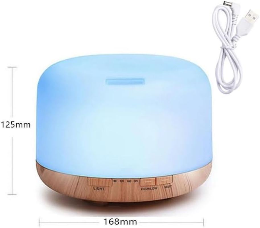 Essential Oil Diffusr, Air Humidifier, Household Fragrance Machine,Quiet Premium Aromatherapy Humidifier, Natural Home Fragrance Aroma Diffuser,7 Colors Light for Bedroom ﻿ image number 5