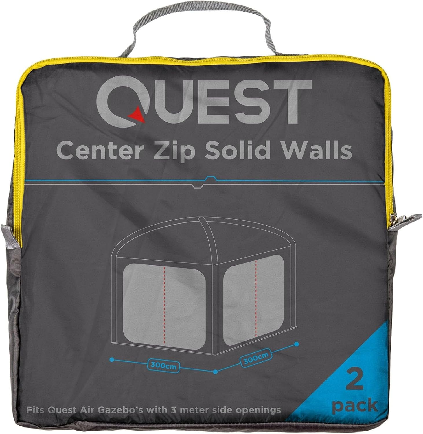 Air Gazebo 3.0 Solid Wall Kit - 2 Pack image number 2