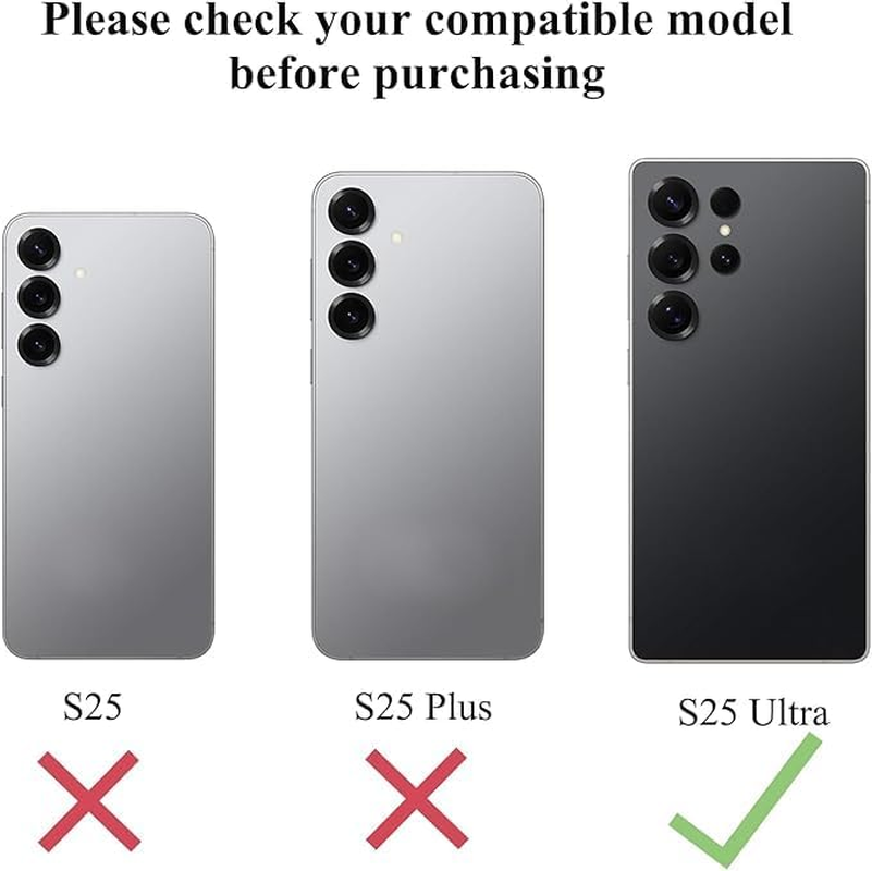 5Pcs/Set S25 Ultra Rear Back Camera Lens Glass Replacement for Samsung Galaxy S25 Ultra Camera Lens Replacement with Repair Tool Kit, Anti-Scratch image number 4