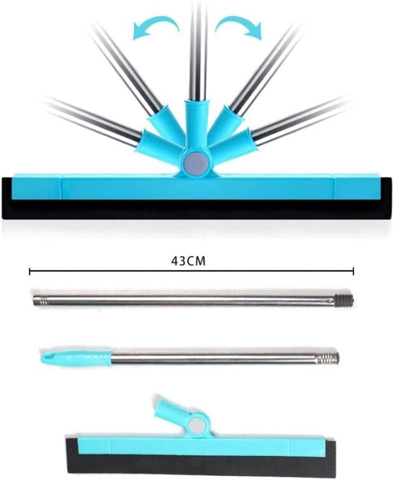 Magic Silicone Broom Lengthen Floor Cleaning Squeegee Pet Hair Dust Brooms Wiper image number 6