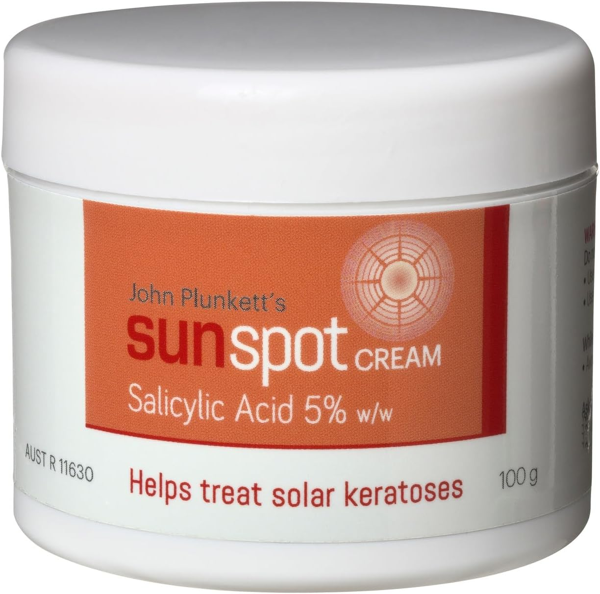 John Plunkett'S Sunspot Cream 100G &ndash; Target & Treat Solar Keratosis & Raised Sunspots. Helps Smooth Redness & Skin Texture. Prevents New Sunspots with SPF & Protective Measures. Patch Test Recommended image number 2
