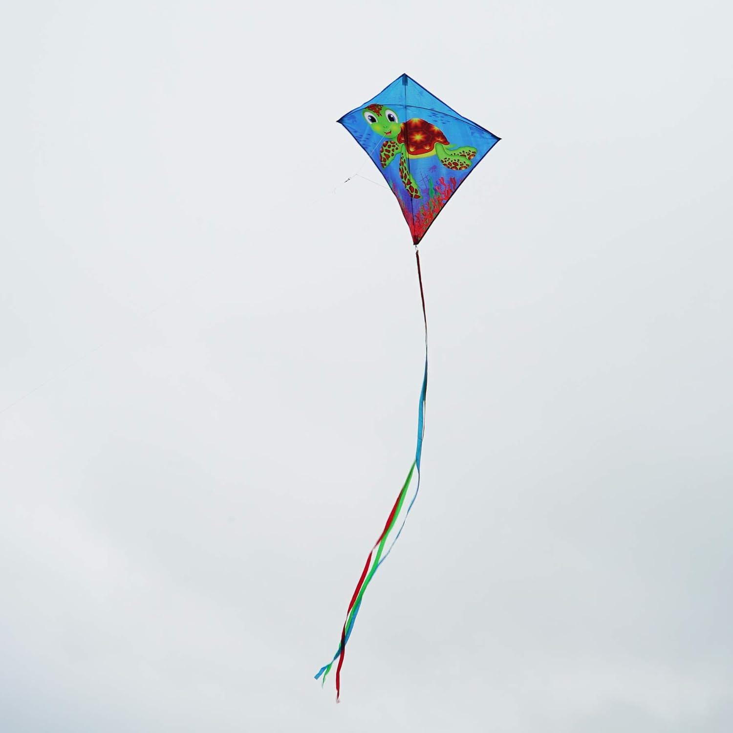 In the Breeze 3318 - Baby Turtle 30 Inch Diamond Kite - Fun, Easy Flying Kite - 30-Inch Stained Glass image number 6