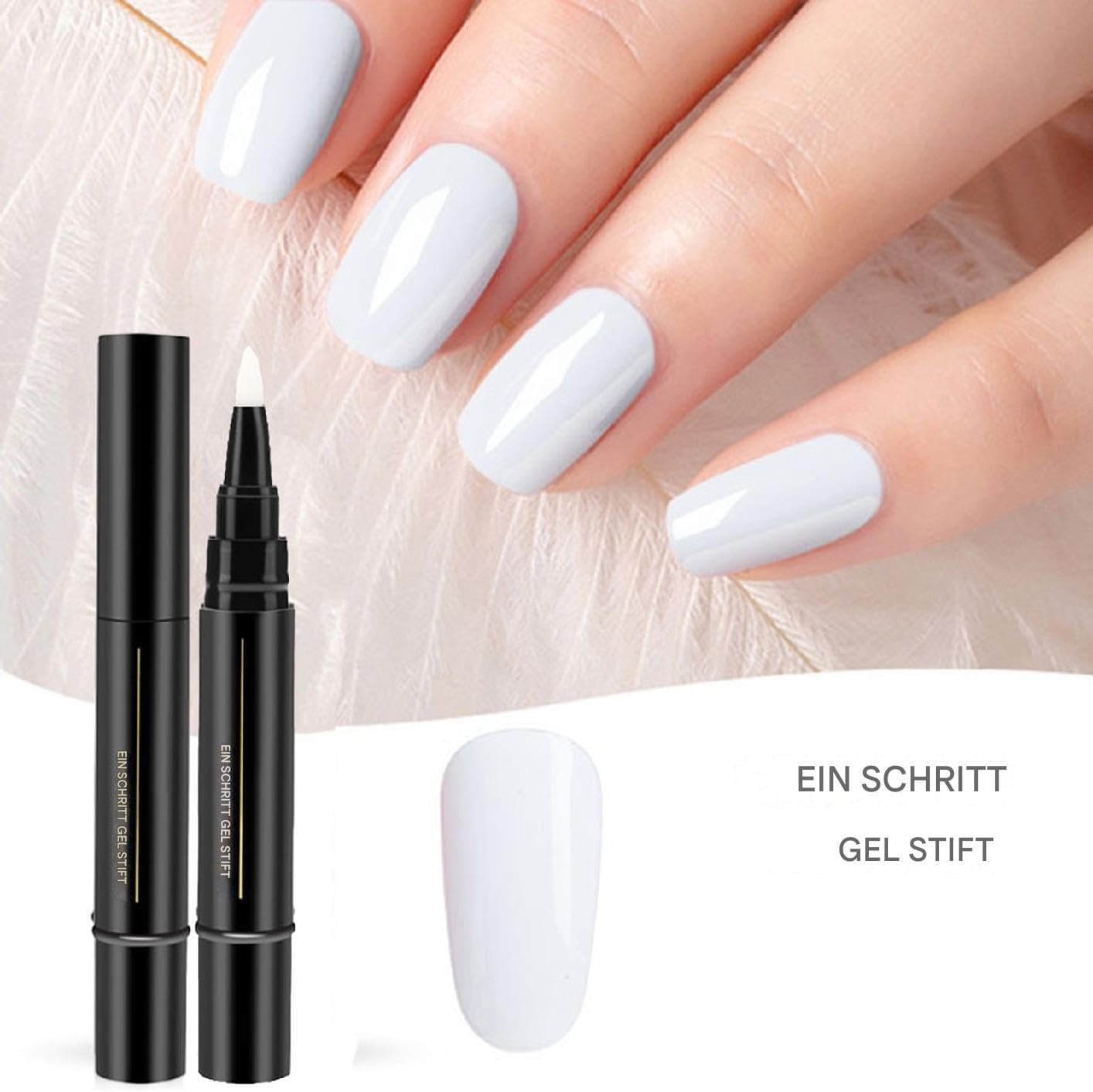 UV Nail Polish Set Mini Gel Shellac White Pink Nude Orange Yellow Colour Gel Nails Pastel Glitter for Nail Studio Design - 03 image number 5