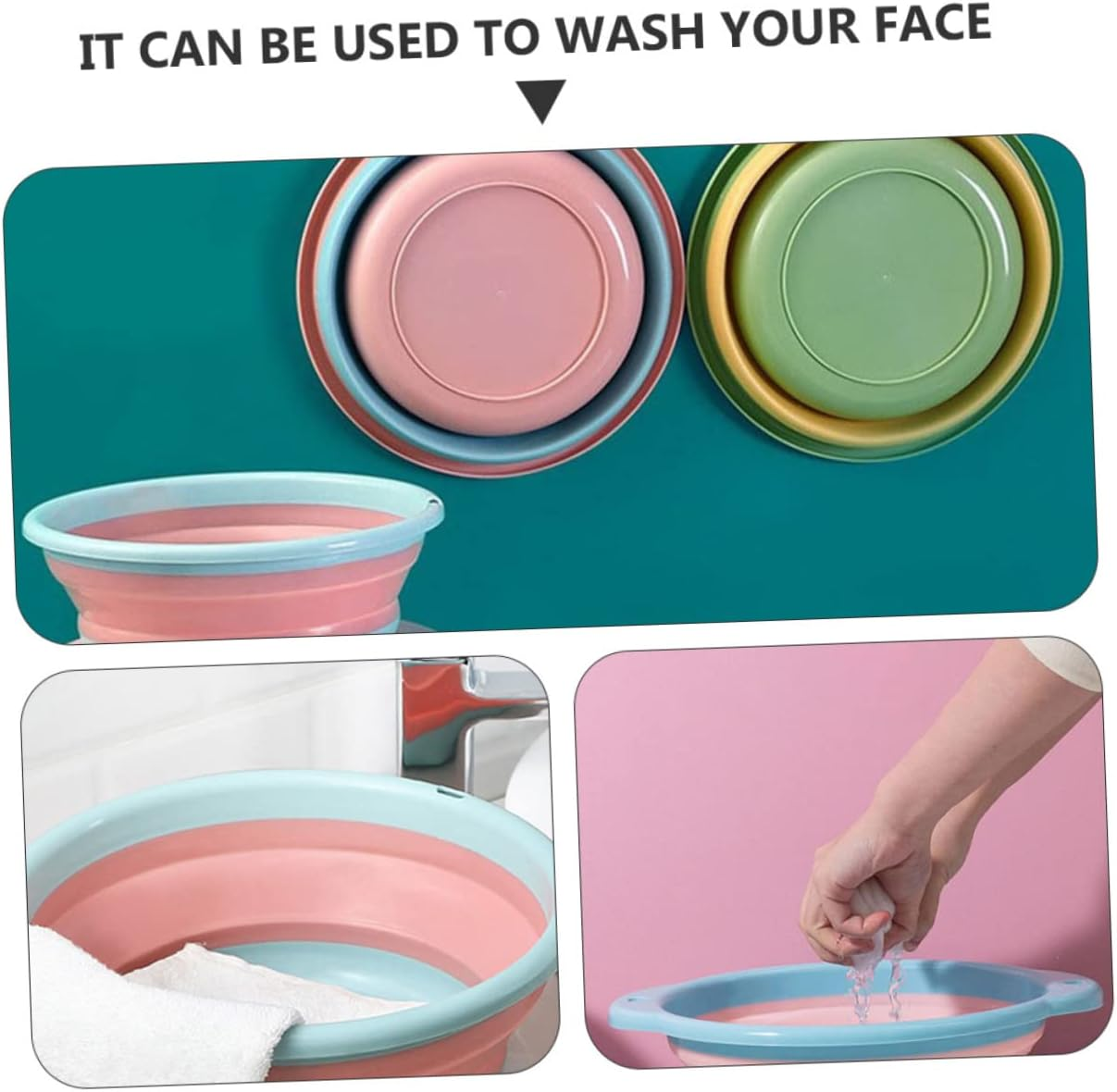 GLEAVI Foot Bath Basin for Soaking Feet Creative Foot Bucket Household Foot Soak Bucket image number 1