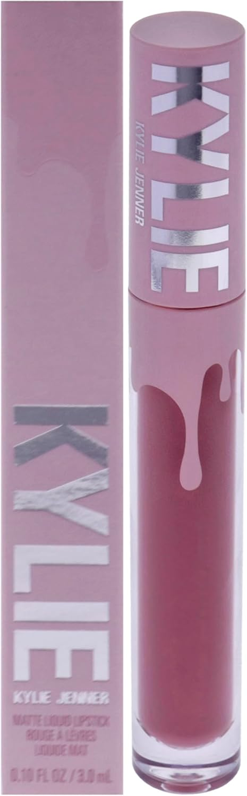 Kylie by Kylie Jenner Matte Liquid Lipstick - # 100 Posie K Matte 3Ml/0.1Oz image number 1