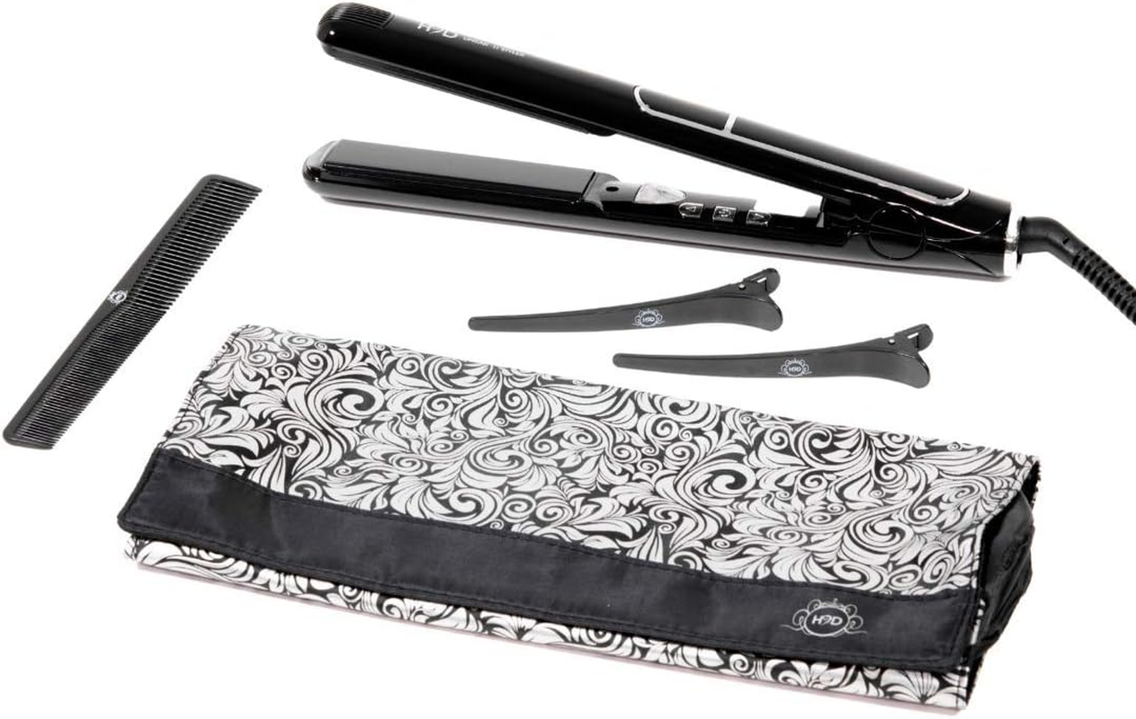 H2D Linear II Hair Straightener, Gloss Black image number 4