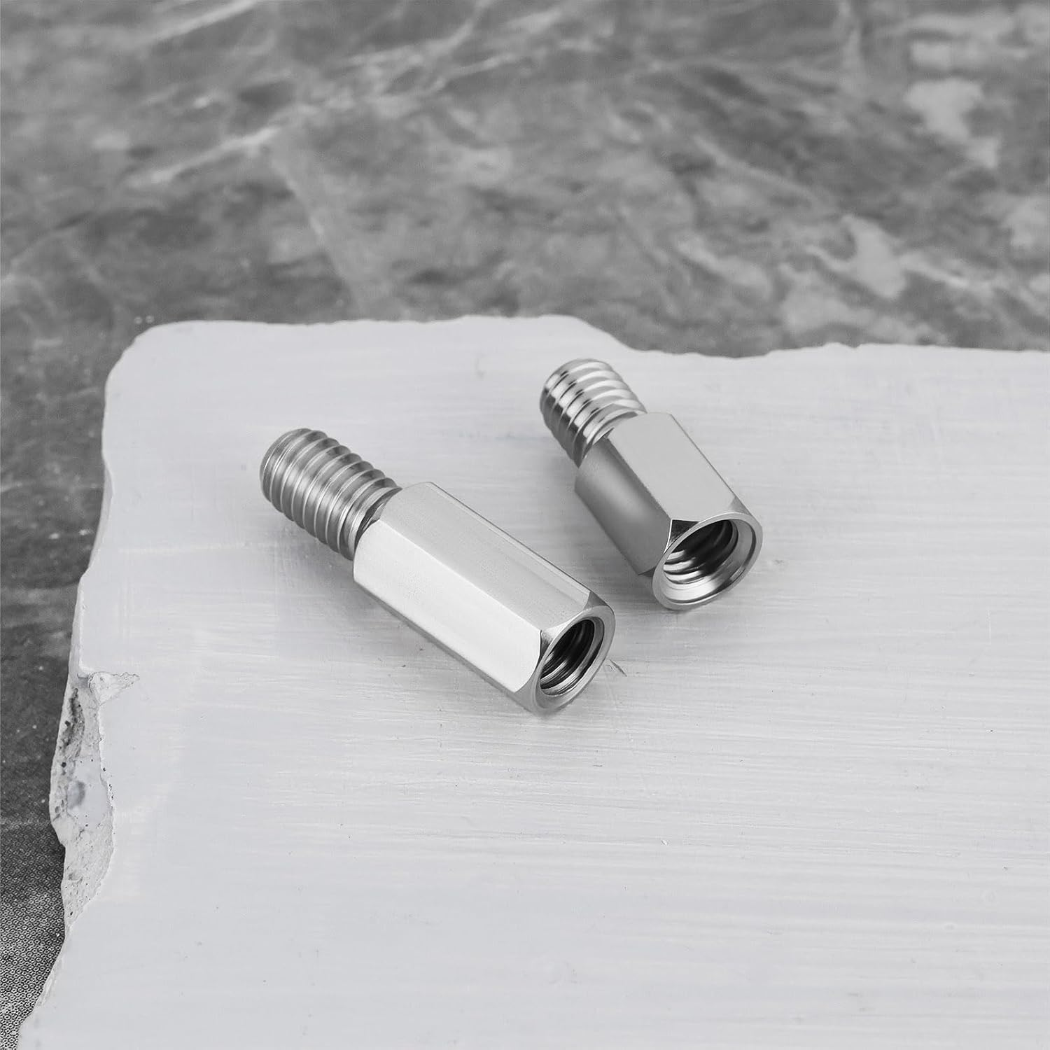 Emsea 10Pcs Single Head Stud Male-Female Hex Standoff Screws M6 10Mm 15Mm 20Mm 30Mm 40Mm Stainless Steel PCB Standoffs Screws for Computer Circuit Board