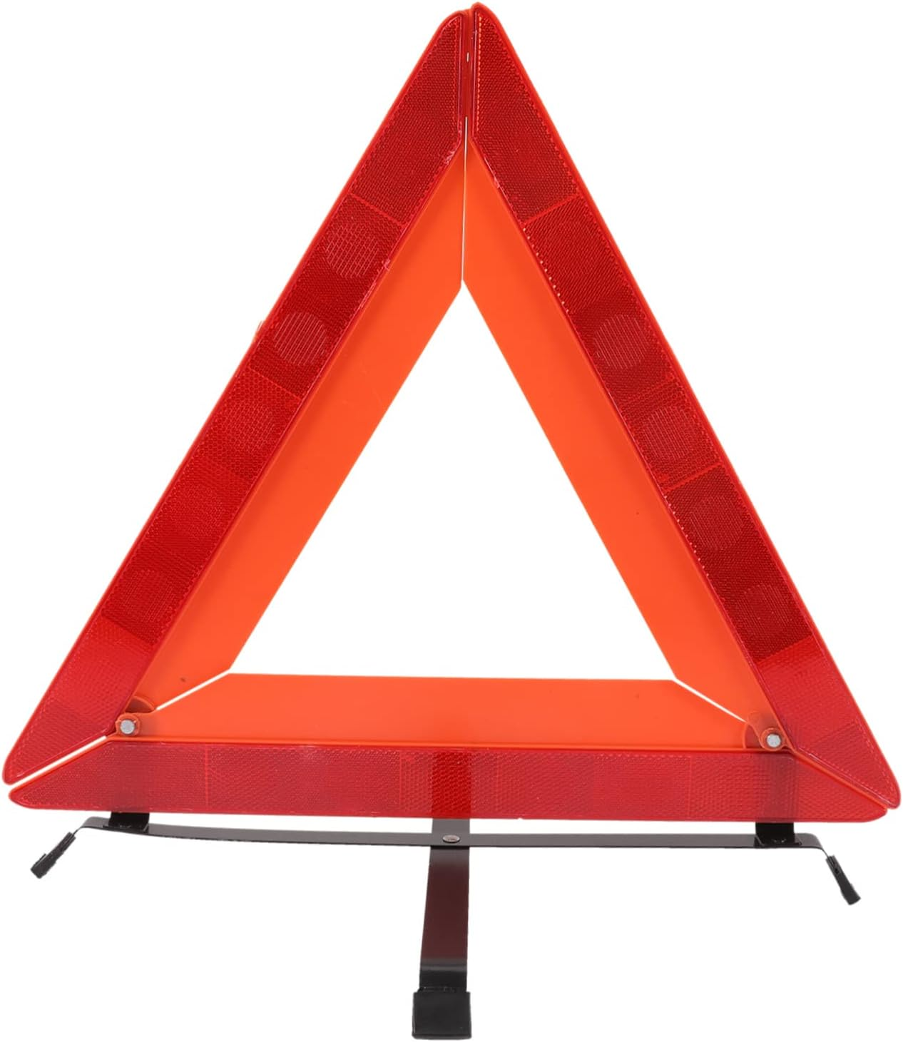 KICHOUSE Warning Triangle Reflective Roadside Triangles Reflector Car Essentials image number 4
