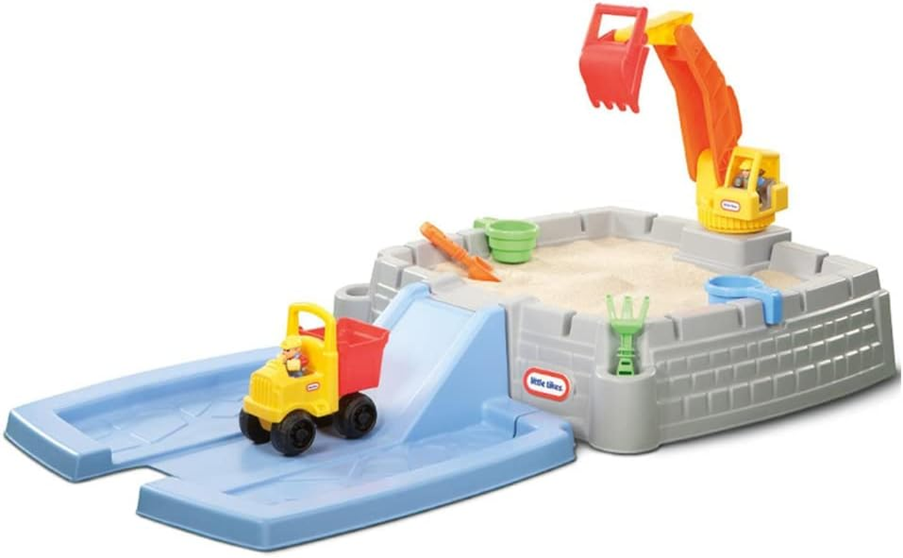 Little Tikes Big Digger Sandbox, White