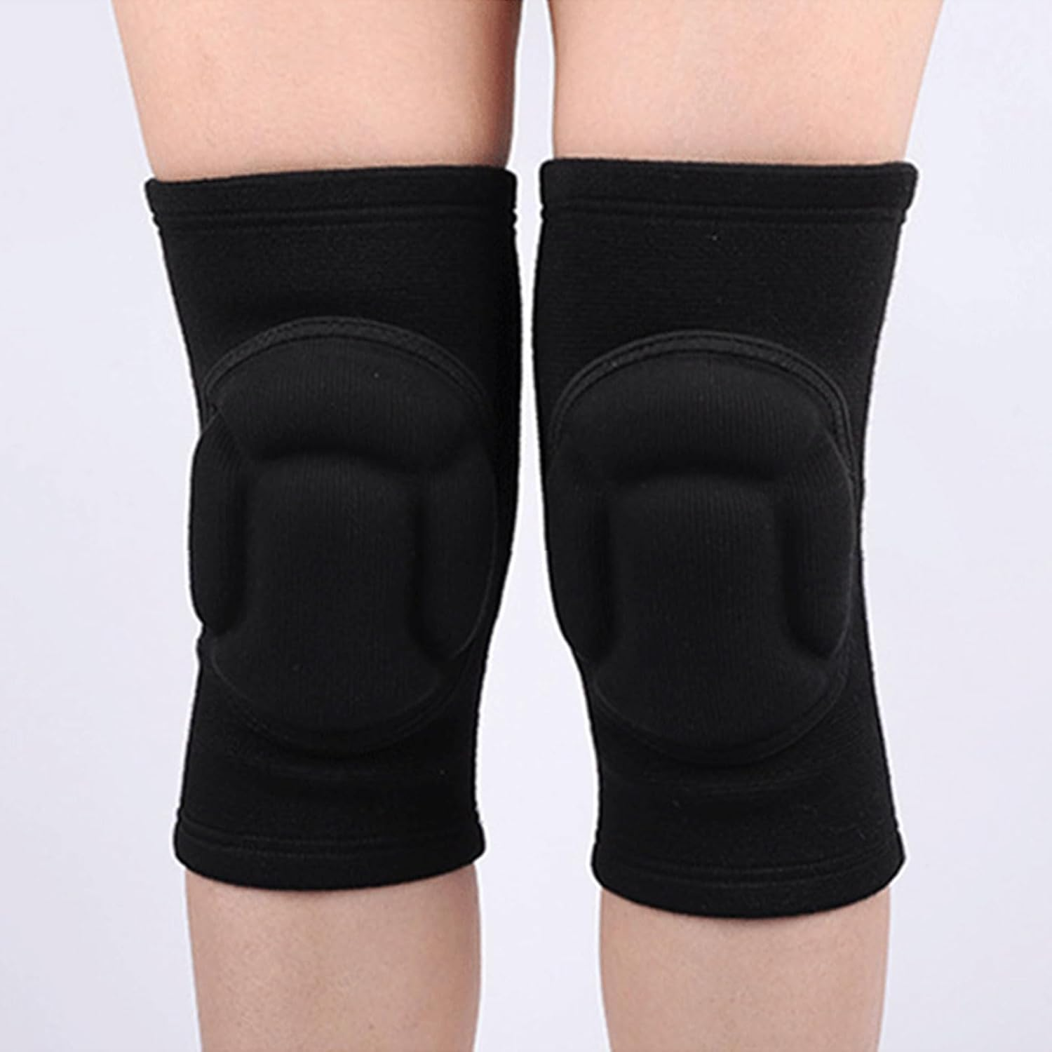 Protective Knee Pads - Thick Sponge Anti-Slip Knee Support with Collision Avoidance, Wellness Knee Brace for Men & Women (Medium) image number 5