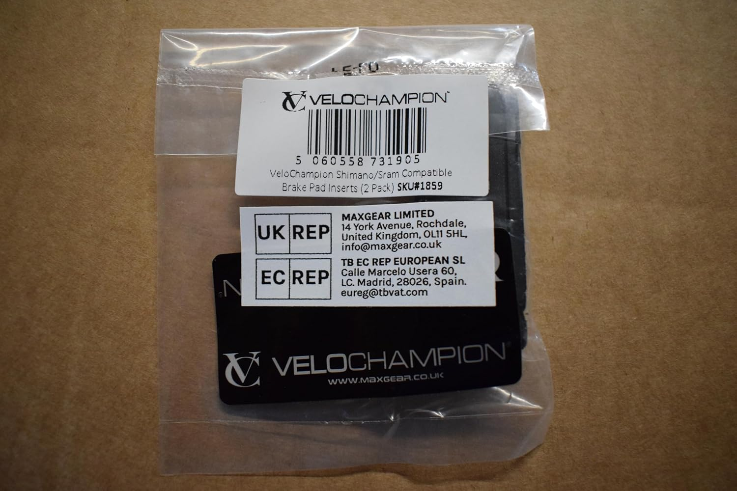 Velochampion Brake Pads for Bicycle Compatible with Shimano/Sram | Bike Brake Pads Compatible with Dura Ace Ultegra 105 Brake Kits image number 5