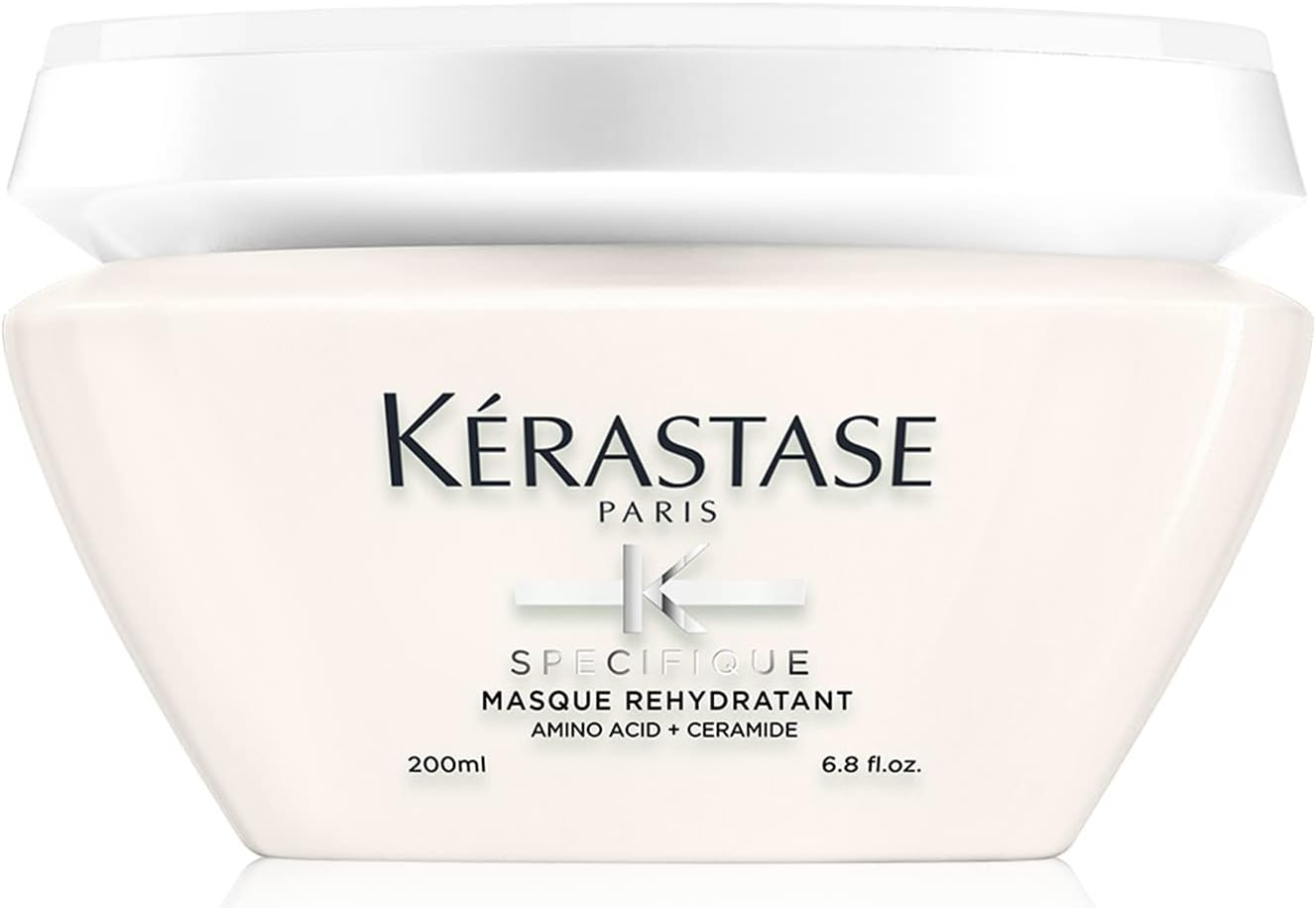 K&eacute;rastase Specifique, Intense Conditioning & Hydrating Care Hair Mask, for Sensitive & Dry Hair, with Amino Acid & Ceramide, Masque R&eacute;hydratant, 200Ml image number 3