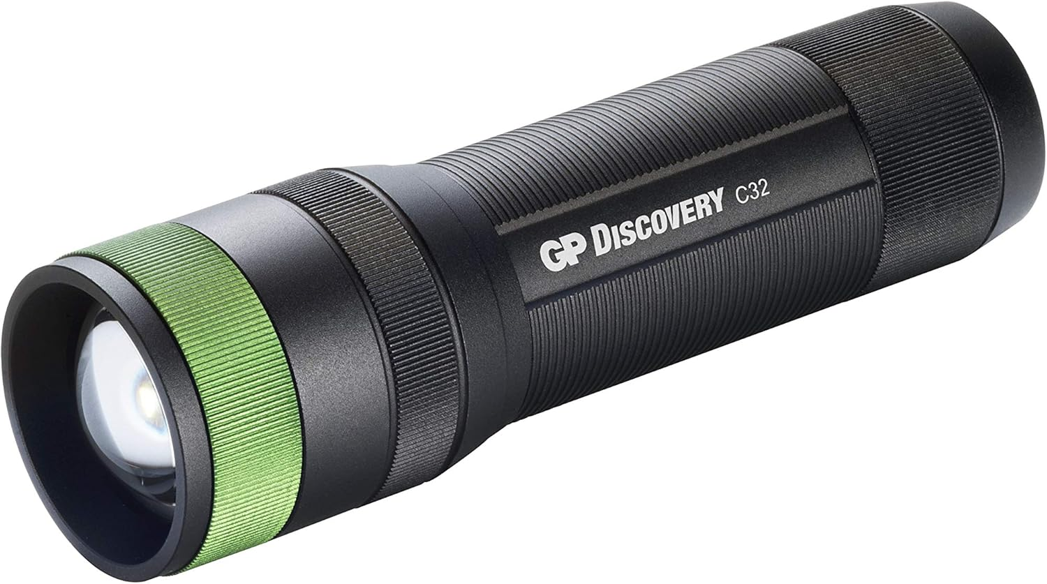 GP Batteries Discovery 300 Lumen LED Torch, Black image number 6