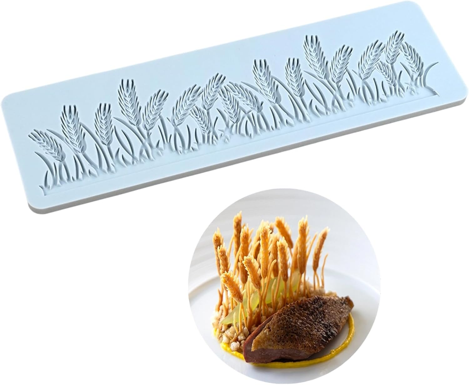 Meagtlva Silicone Baking Mold, Chocolate Mould,Flexible Non-Stick Cake Pan for Baking, Easy Release,Silicone Moulds for Mousse Cakes, Chocolate,Ice Cream,Gummy (Leaf) - Butterfly image number 2