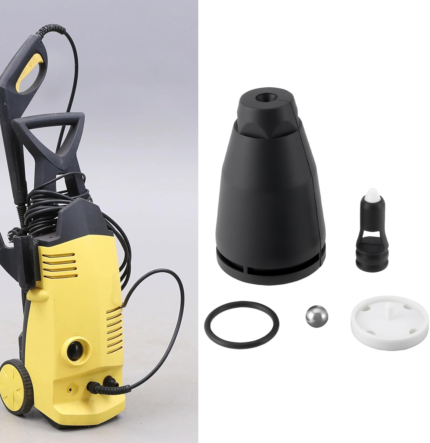 Create Idea Turbo Rotary Ceramic Nozzle Repair Kit Compatible with Karcher K2 K3 K4 Turbo Nozzle image number 4