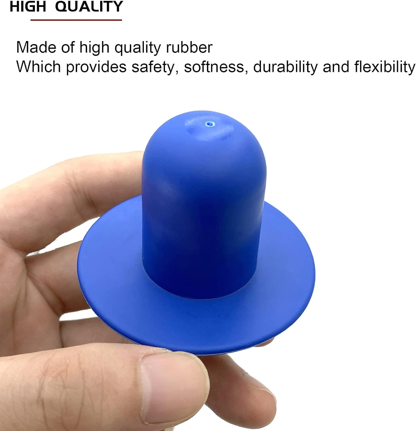 SKARUMMER Pool Wall Plug Replacement for Intex Bestway Coleman Summer Escape Ground Swimming Pools Filter Pump Strainer Hole Plug Stopper (4 Pack Blue) image number 1