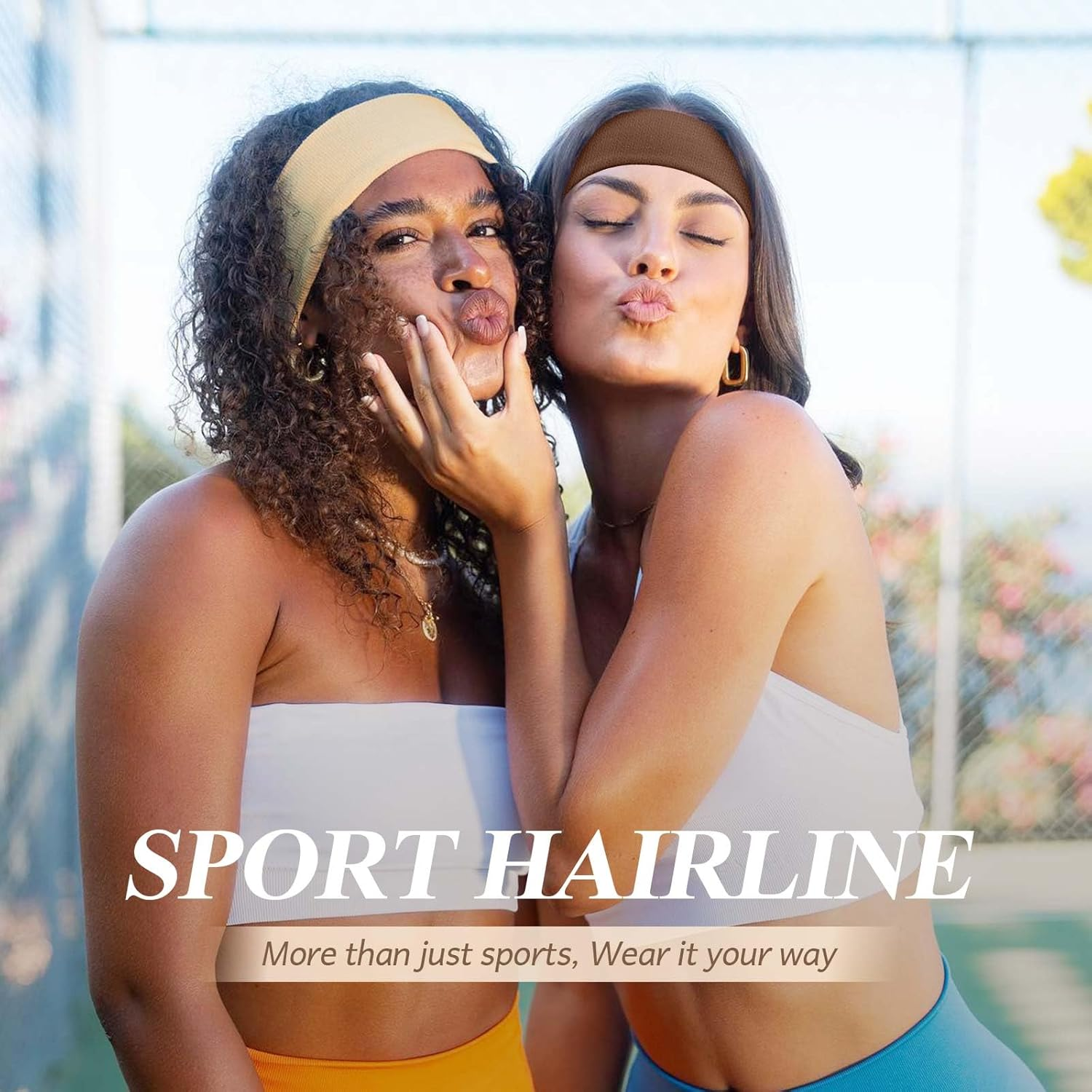 Tumurup 3 Women'S Sports Headband, Snake Print, Black, Tan Leopard Print, Leopard Print, One Size, Snake Print, Black, Tan Leopard Print, Leopard Print, One Size image number 3