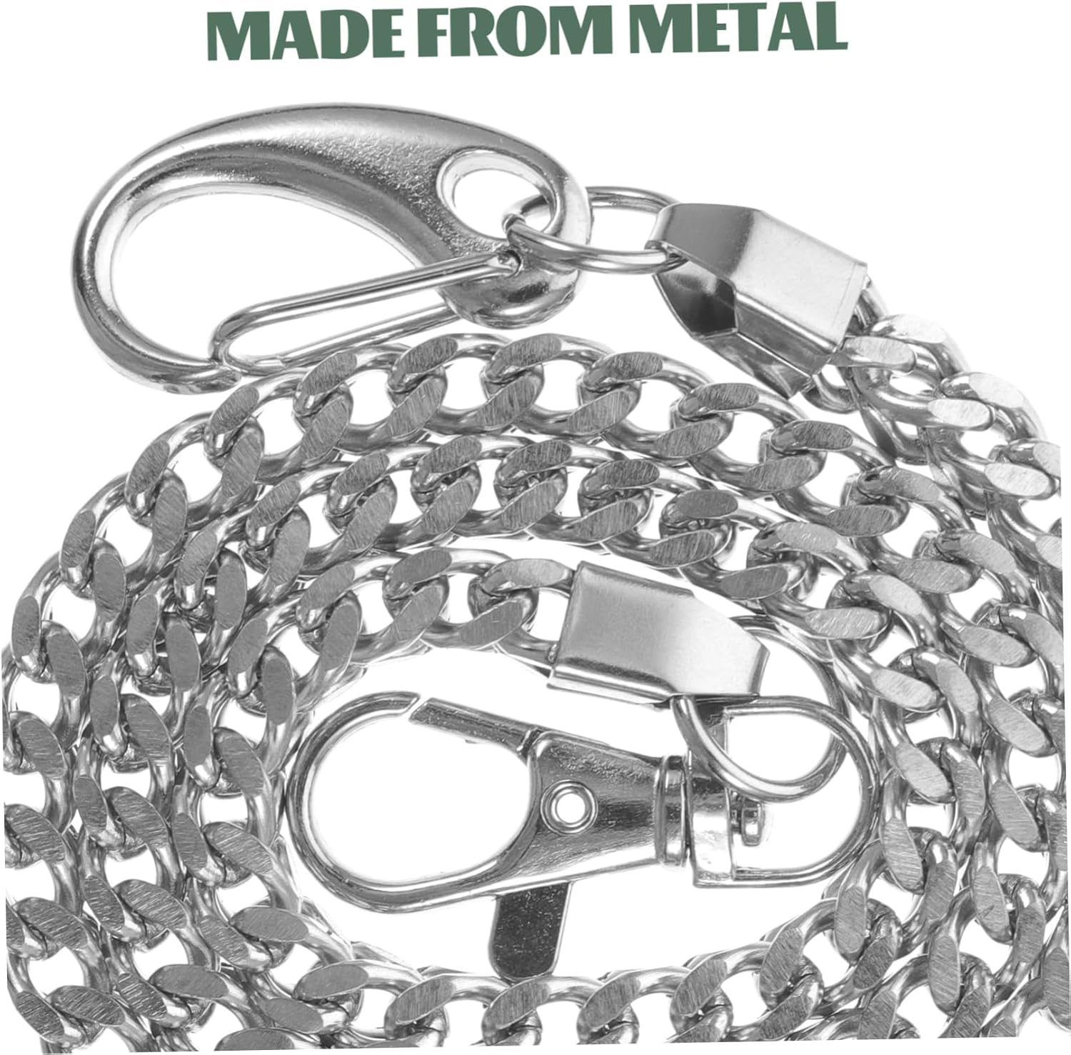 STOBOK Mens Fashion Wallet Chain and Pocket Chain for Boys Silver 57Cm Hip Hop Punk for Dance and Wallet Accessories image number 6