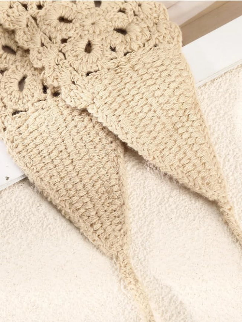 Boho Hair Bands Women'S Knitted Headband Headbands Braided Headband Vintage Headband Hair Band Thin Summer Headband Head Wrap Cute Hair Accessories for Girls image number 2