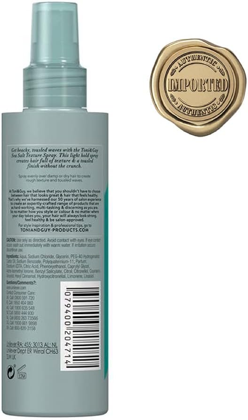 Toni&Guy Salt Spray, Casual Sea, 6.8 Oz image number 5