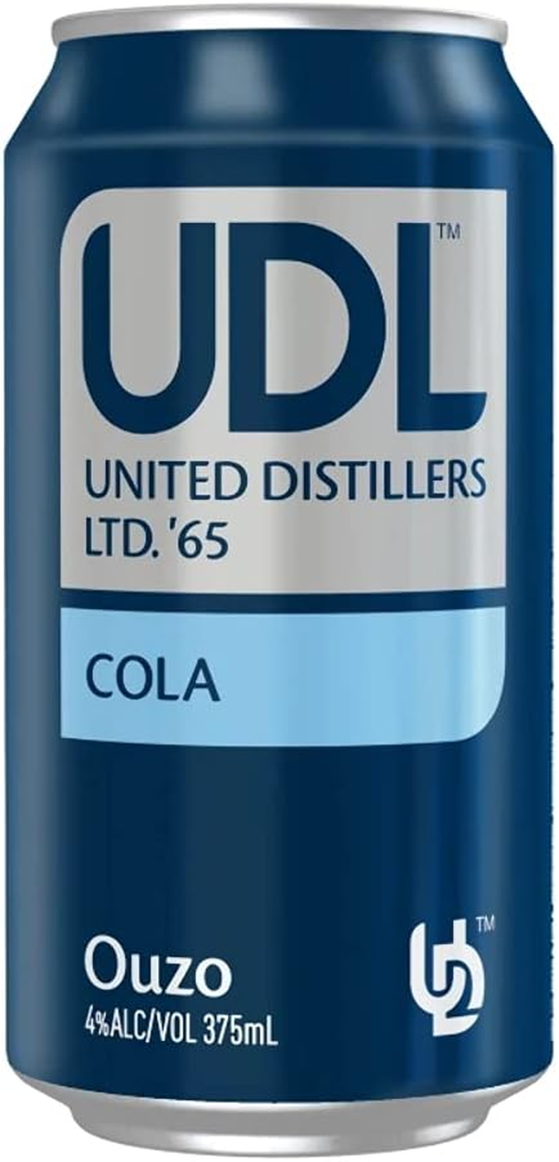 UDL Ouzo & Cola Spirit Can 375 Ml X 24 Pack
