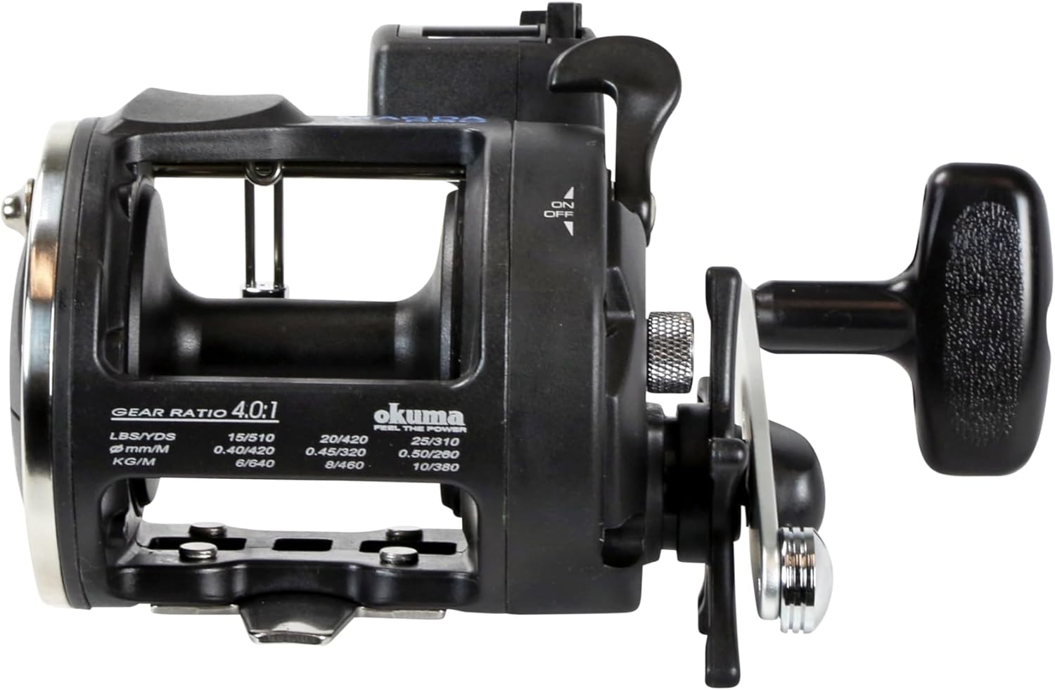 Okuma Magda Pro Line Counter Levelwind Trolling Reel image number 4