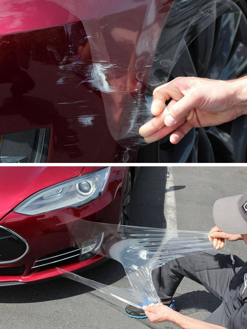 3M Clear Paint Protection Bulk Film Roll 6-By-25-Inches image number 4