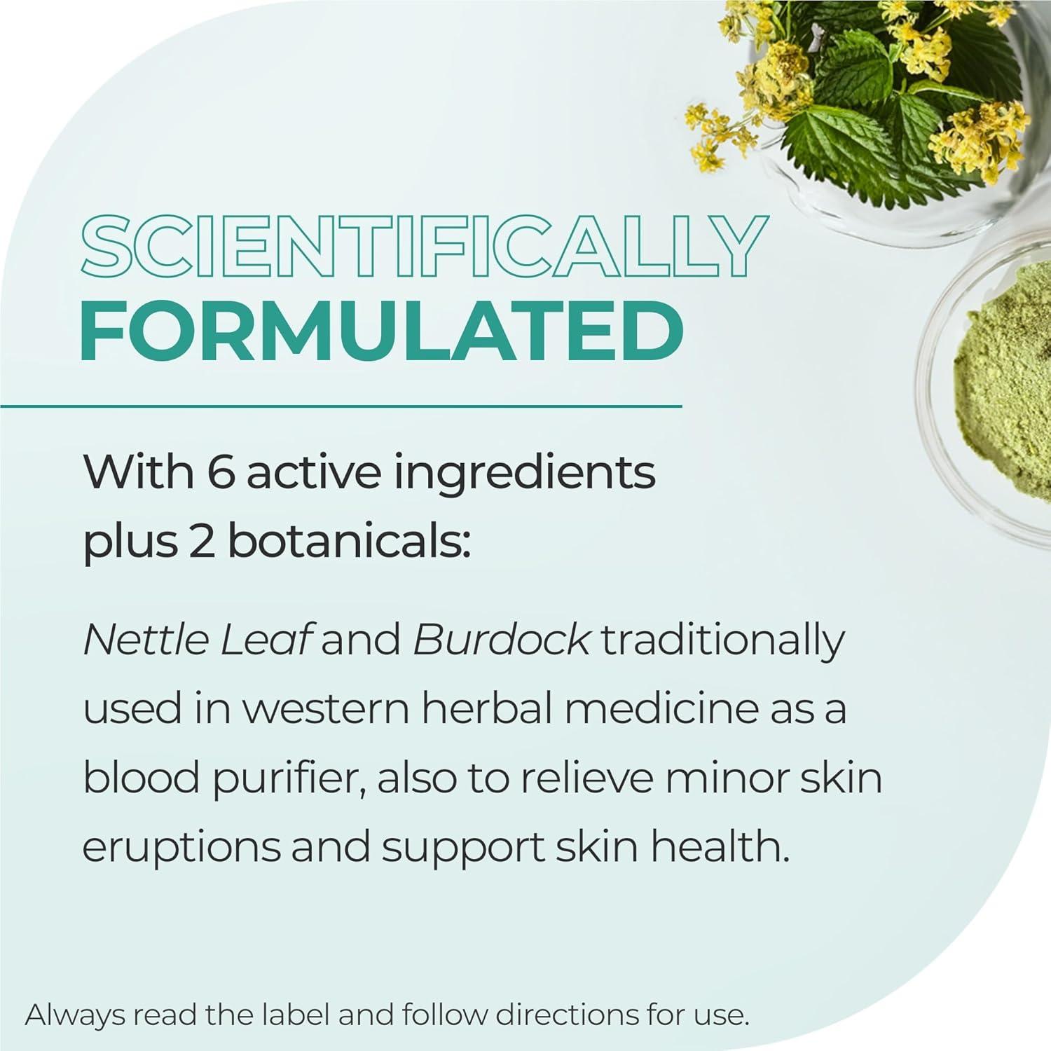 Nature'S Way Beauty Activ Solutions Skin Clear 60 Tablets image number 5