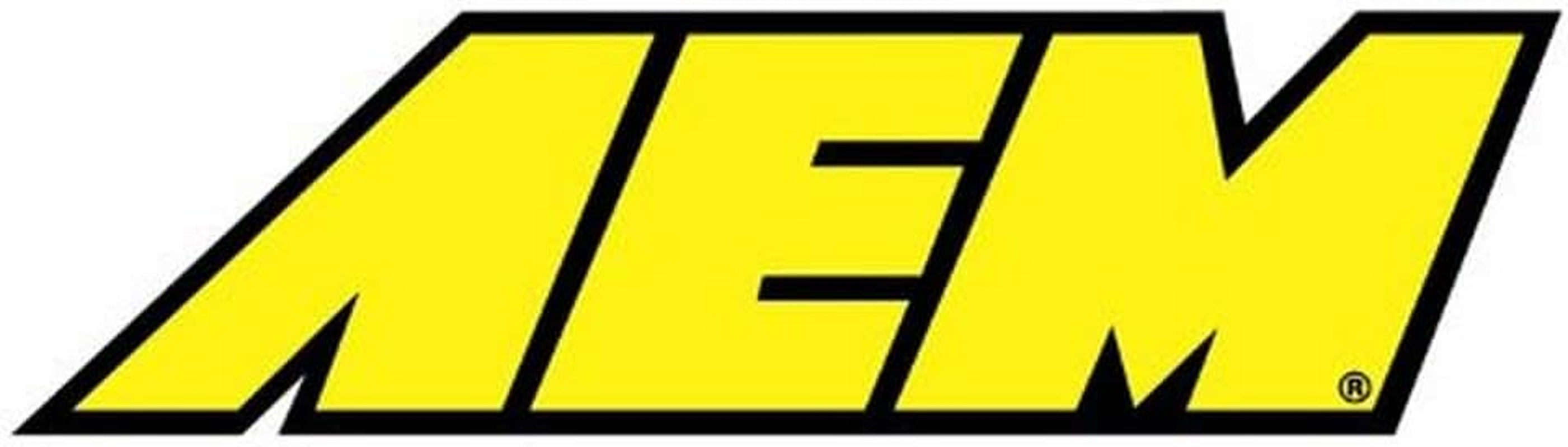 AEM 10-922Y 5-12'' X 1-12'' Yellow Car Decal