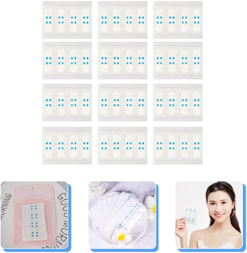 HONMEET 80Pcs Face Lifting Tape Invisible for Face Shaping Tightening Lifting Stickers for Slim and Firm Appearance Comfortable Design image number 4