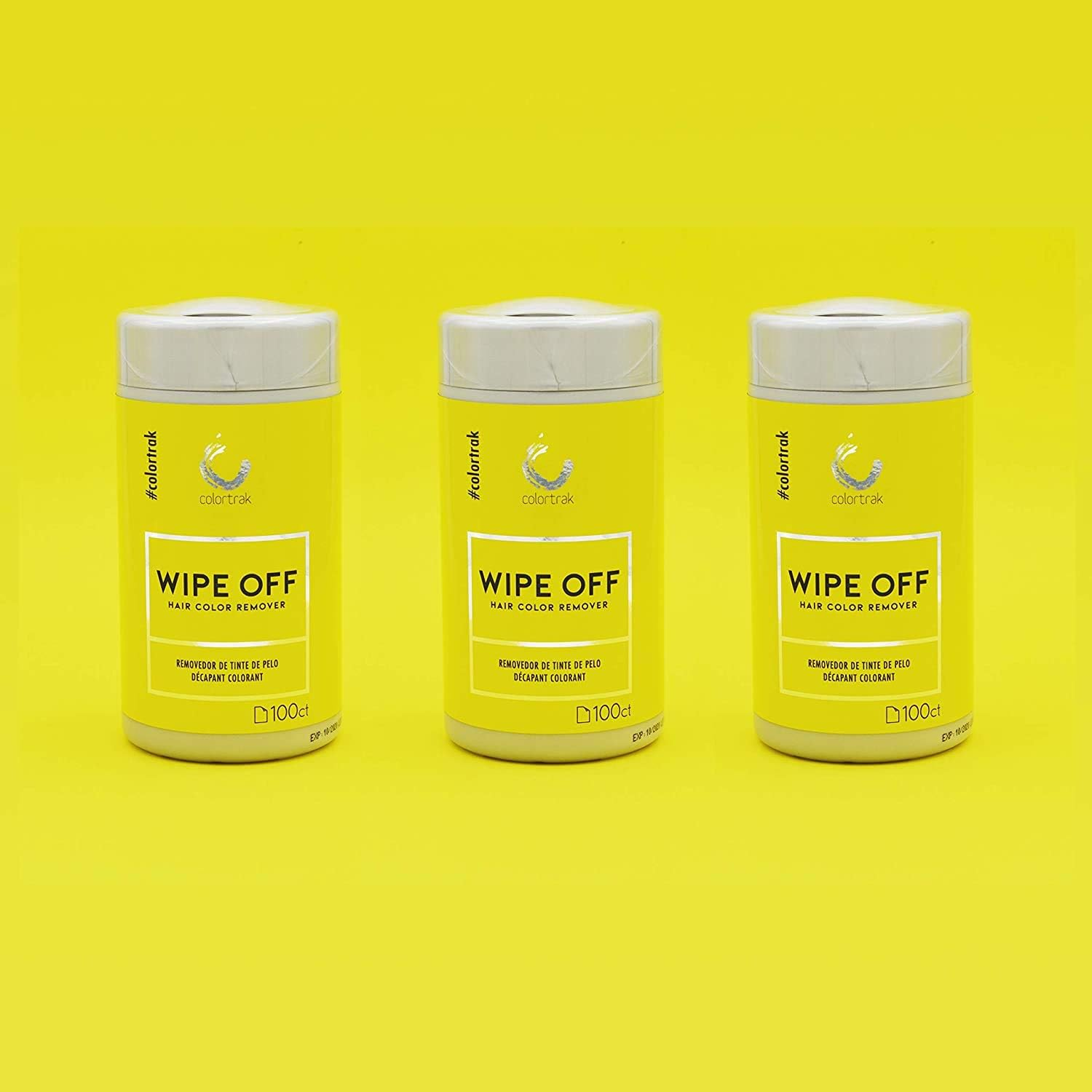 Colortrak Hair Color Removal Wipes Canister (100 Wipes) image number 2