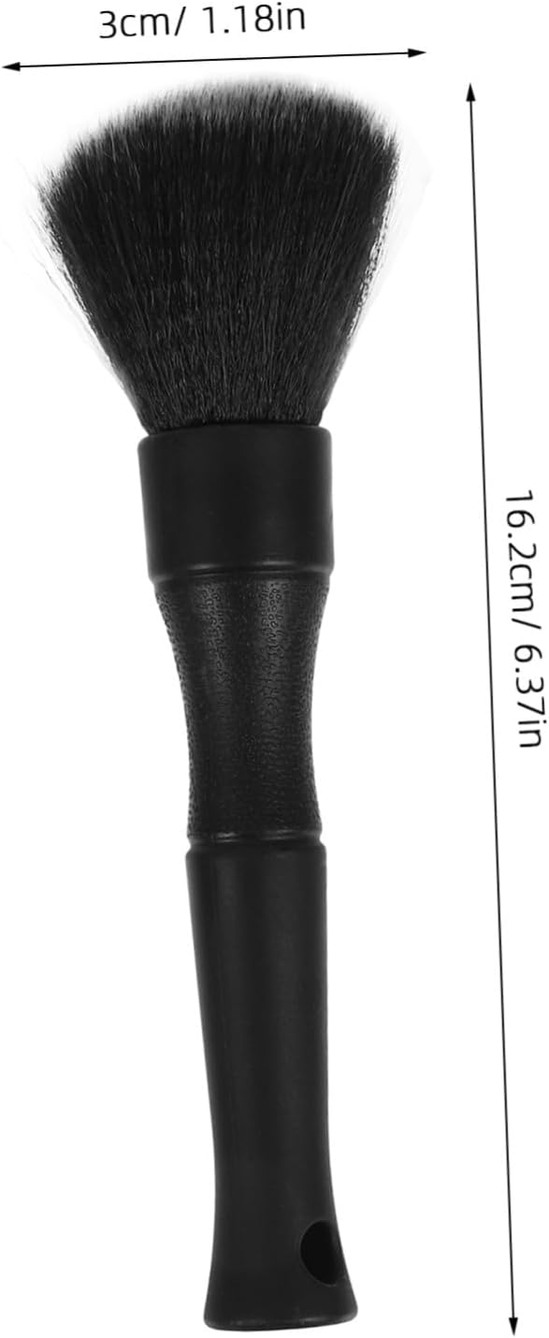 HOODANCOS 2Pcs Soft Bristle Car Detailing Brush Set for Interior Cleaning Vent Engine Bay Dashboard Detail Brushes Automotive Cleaning Tools for Wheels and Nuts image number 4