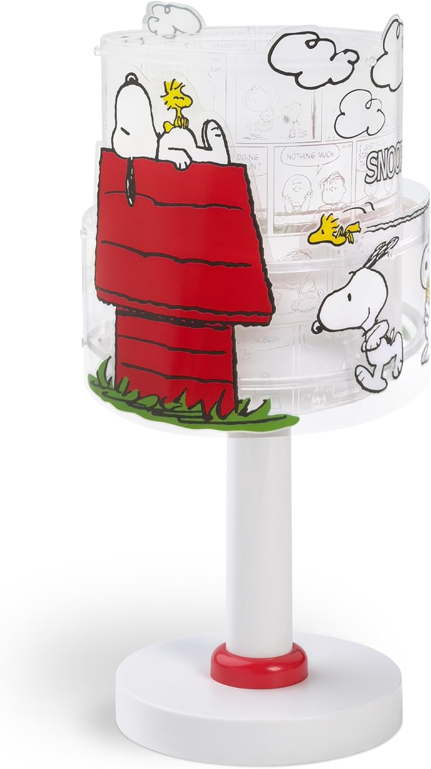 Dalber Snoopy 76301 G4 Children'S Bedside Table Lamp 4W LED Light Bulb Included image number 2