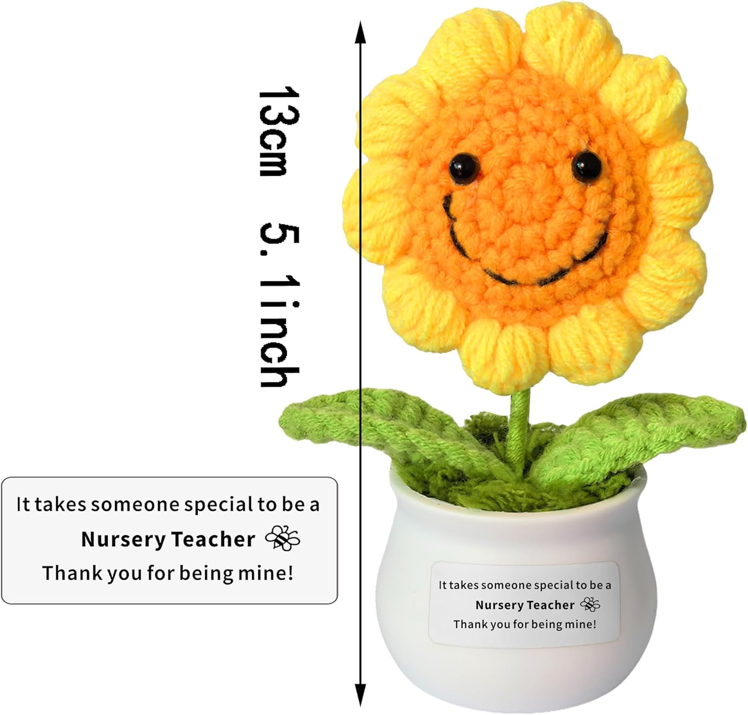 JMIMO Nursery Teacher Gifts Thank You Appreciation Gifts for Nursery Teacher Christmas Birthday Present