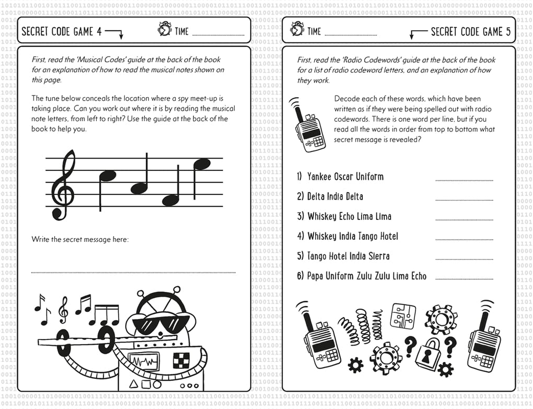 Secret Code Games for Clever Kids&reg;: More than 100 Secret Agent and Spy Puzzles to Boost Your Brainpower (Volume 22) image number 3