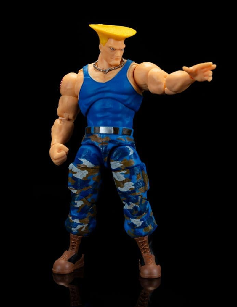 Jada Toys Street Fighter II - 6 Inch Guile (Player 2) Figure image number 1