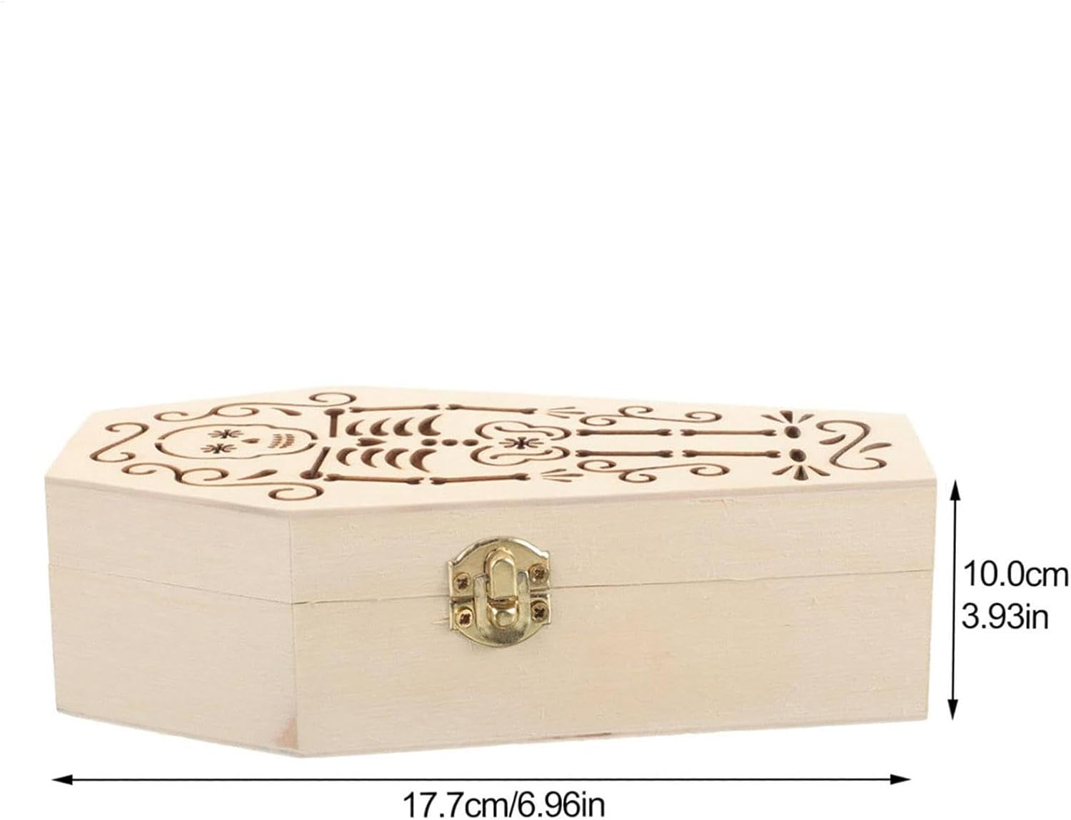 Wooden Dog Urns for Ashes | Engraved Dog Memorial Urn - Coffin Shape Storage Case, Commemorative Pet Burial Accessories for Farewell Ceremony