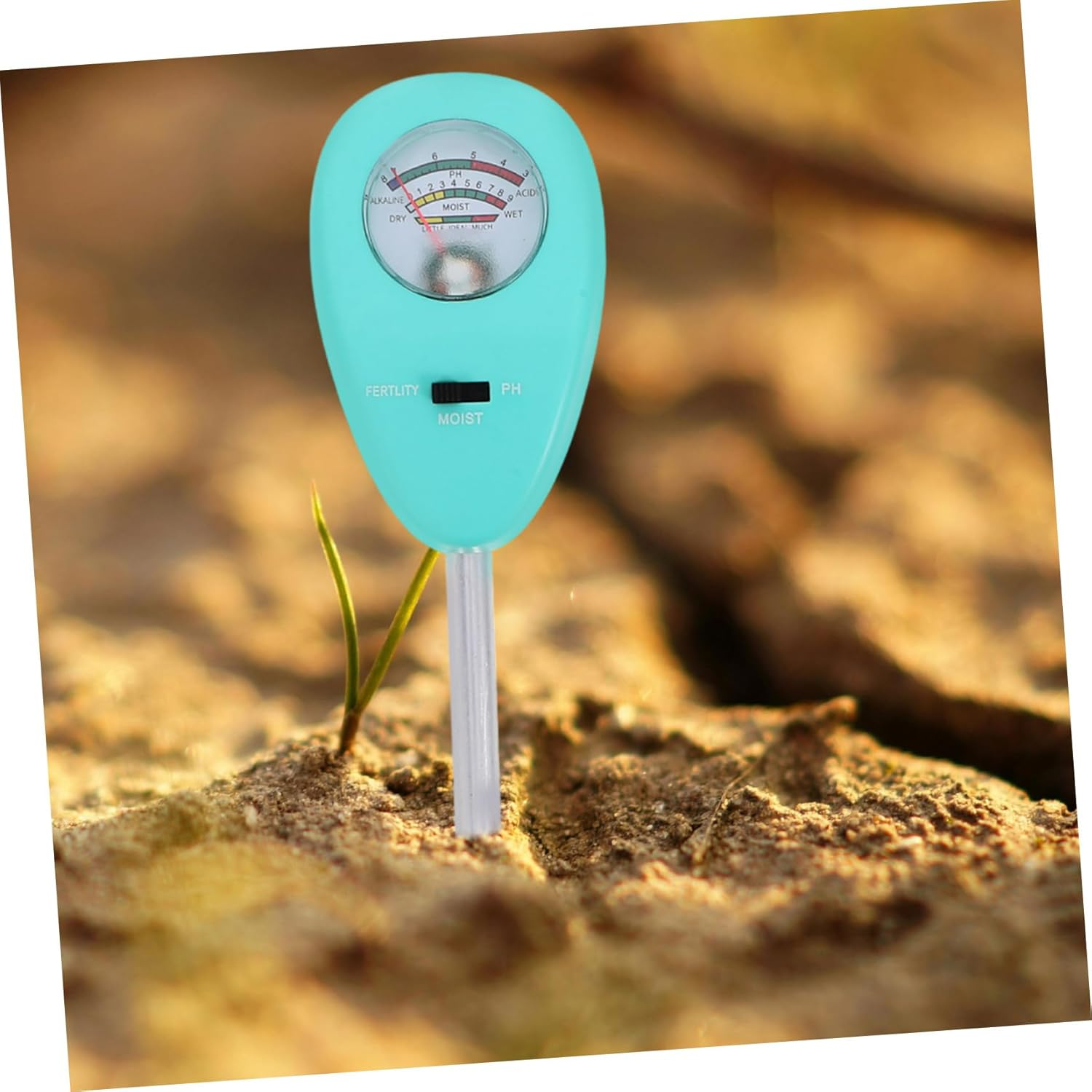 MERRYHAPY Garden Soil Tester Multi-Functional Plant Soil Ph Moisture Moist and Ph Easy to Use for Gardening image number 4