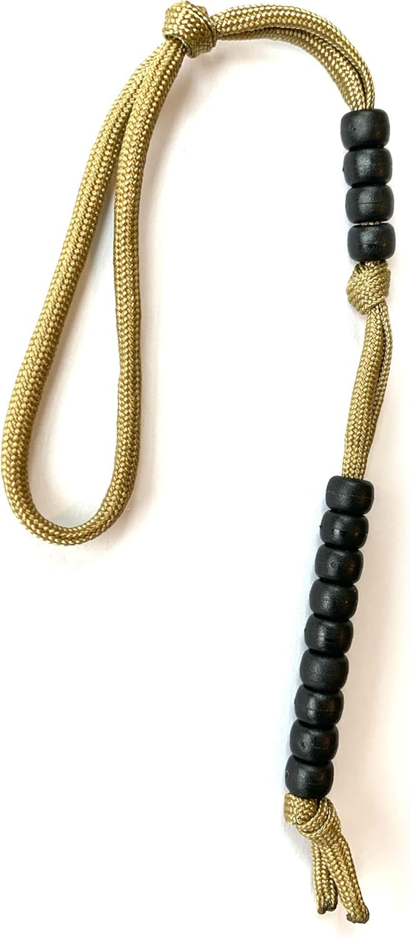 Coyote Brown Pace Counter Matte Black Veteran Made Ranger Beads image number 3