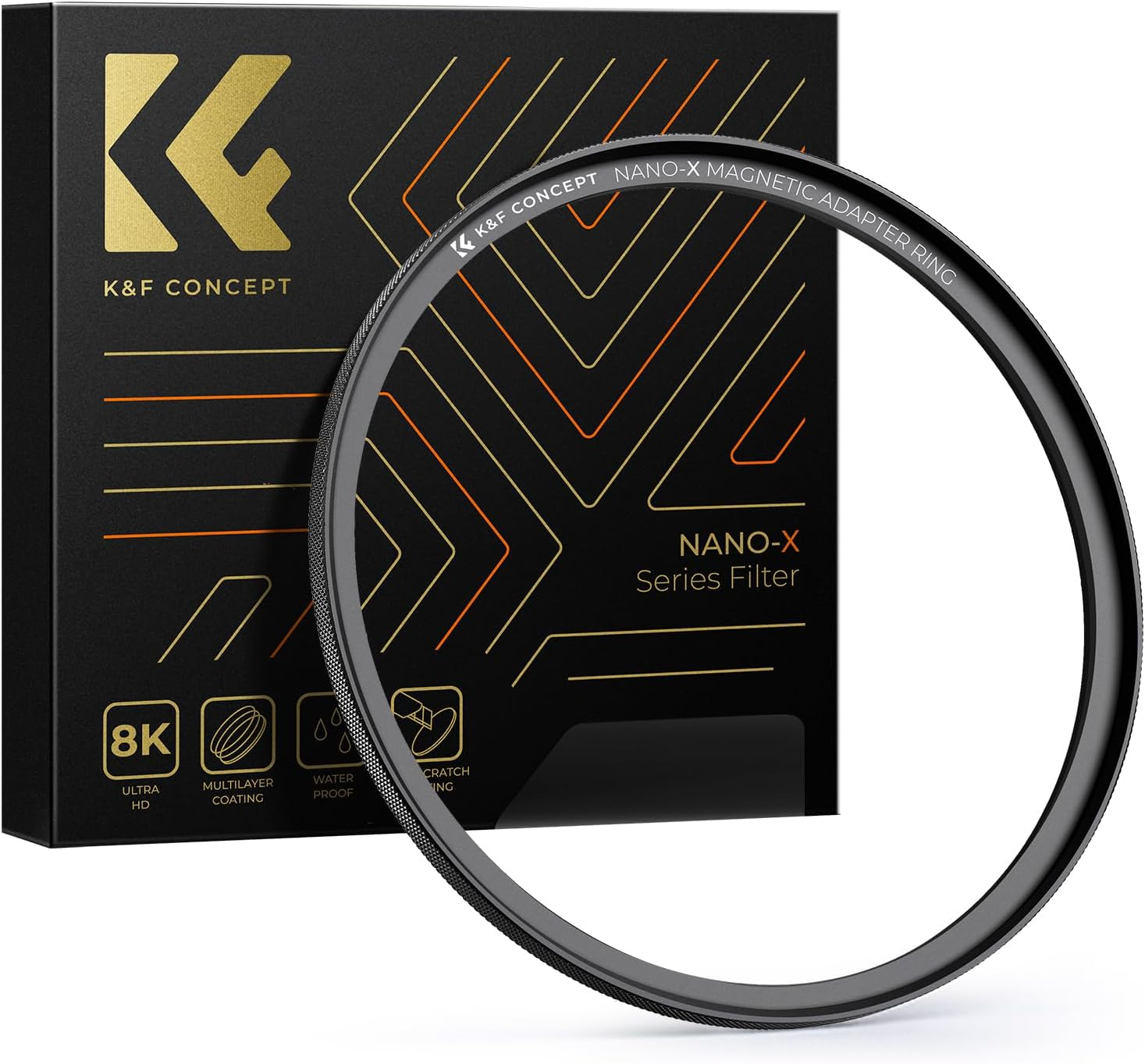 K&F CONCEPT 67-82Mm Magnetic Filter Adapter Ring, for 67Mm Lens Install 82Mm Magnetic Filter image number 2
