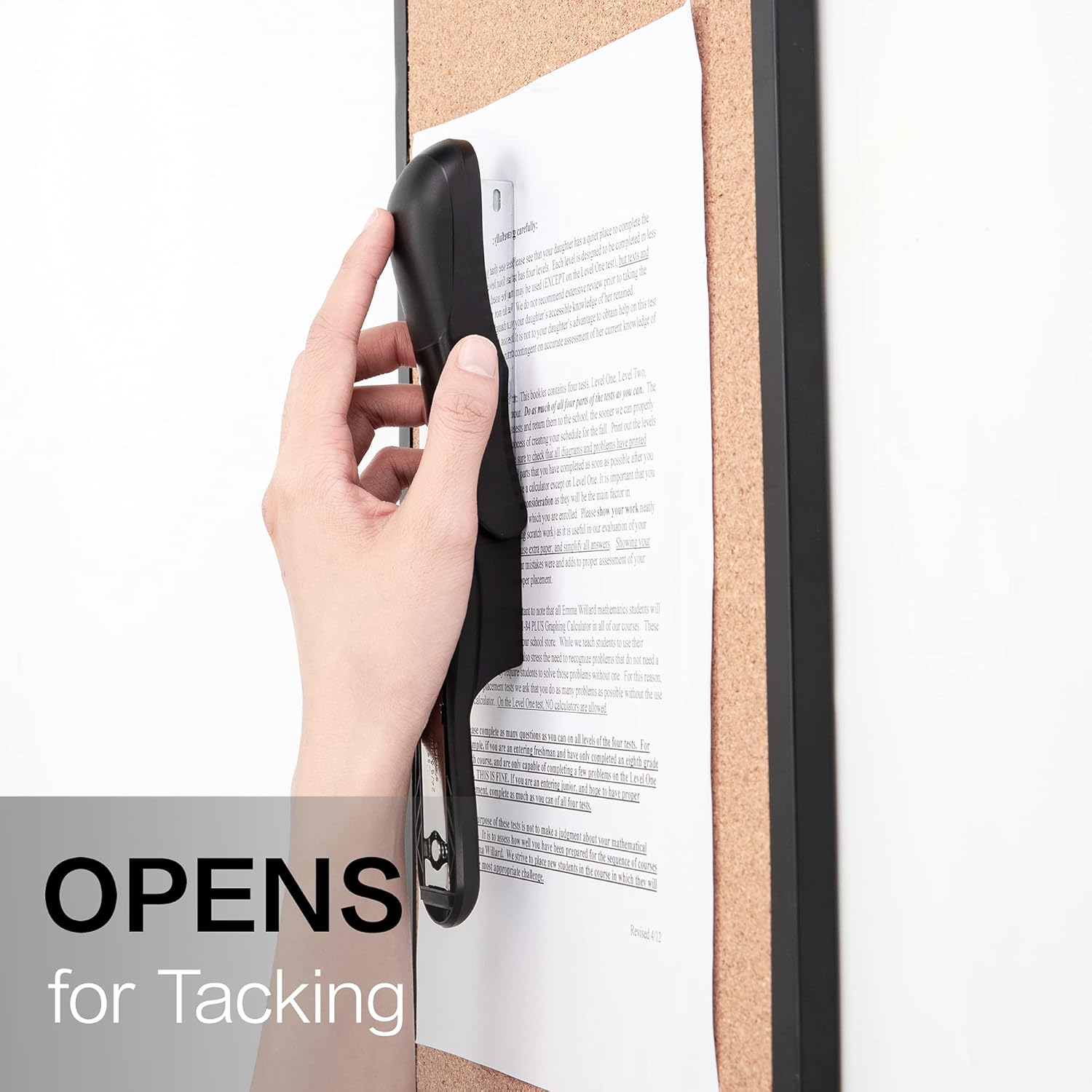 Deli Stapler Value Pack, Desktop Standard Staplers, 20 Sheet Capacity, Includes Staples & Staple Remover, Black image number 6