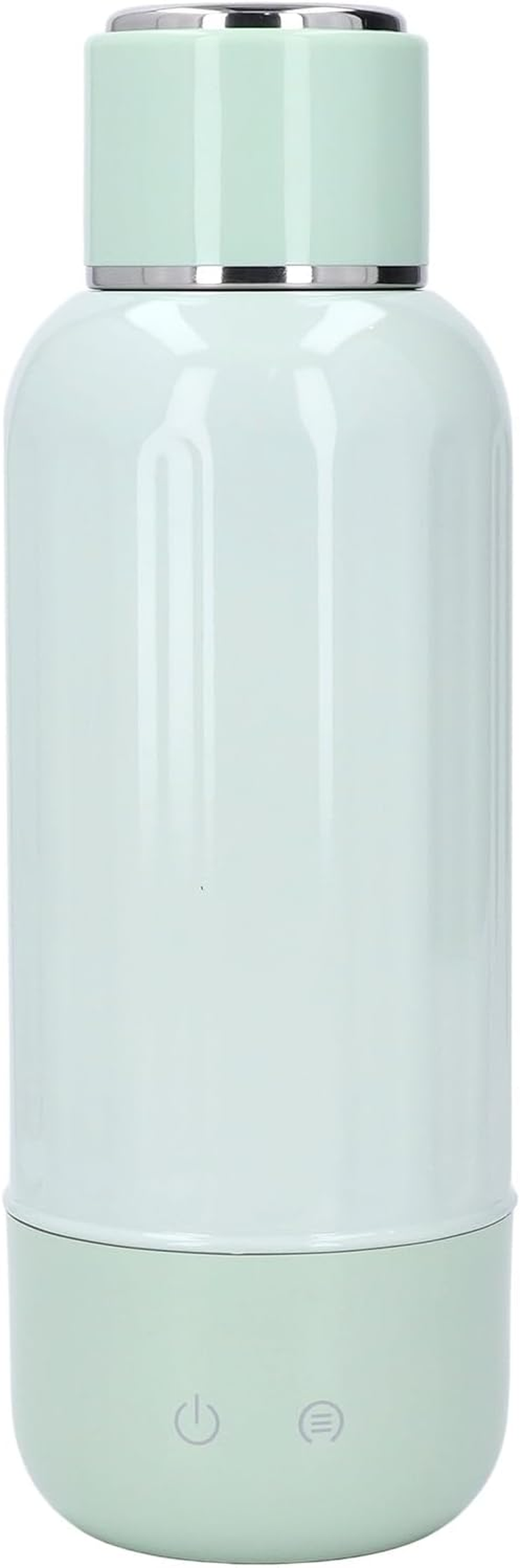 Portable Bottle Warmer for Travel, Milk Warmer with Cordless Fast Heating & 316 Stainless Steel for Breast Milk, Water, Travel Electric Kettle Water Boiler for Vehicle, Car