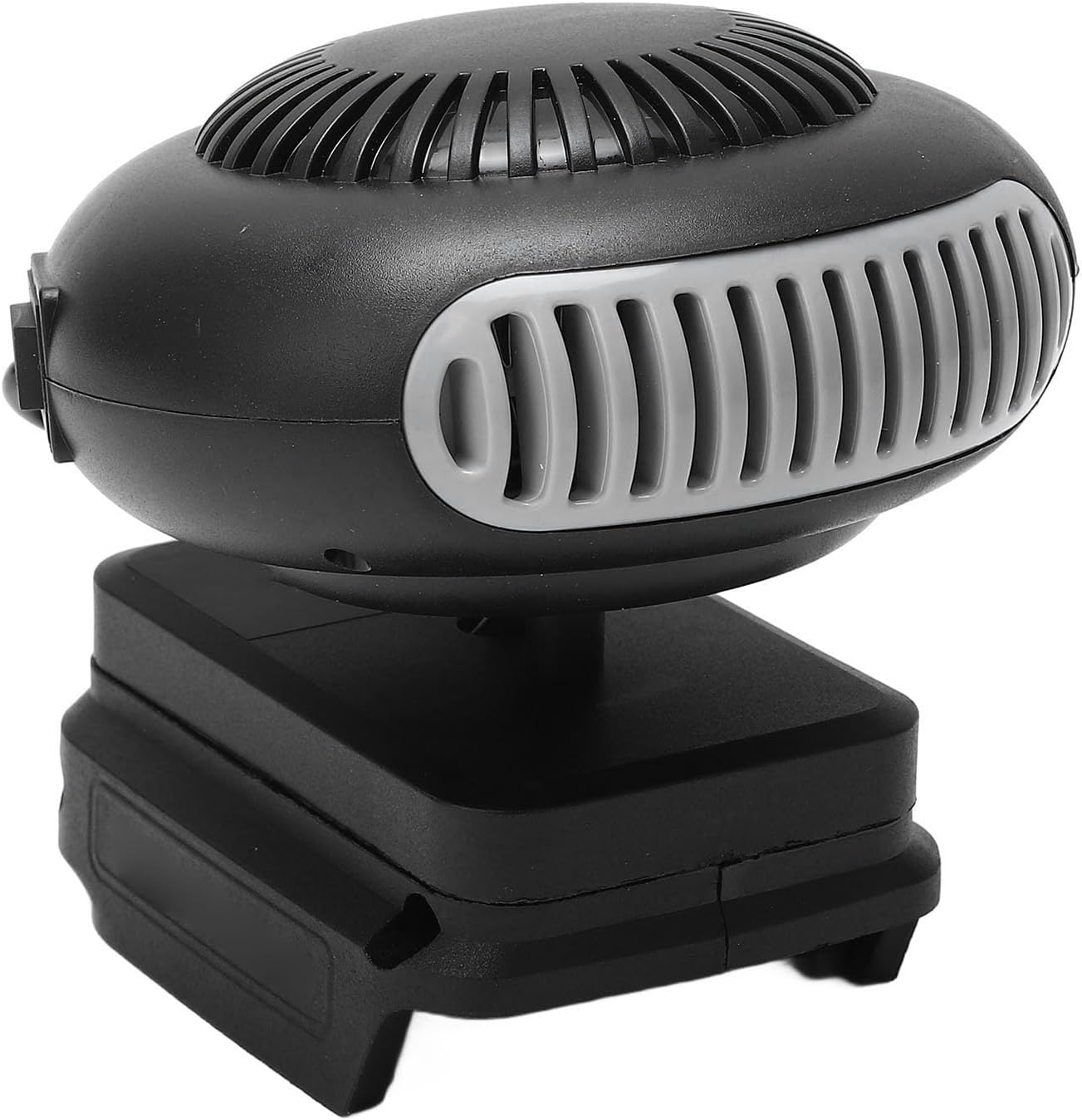 Portable Compact Worksite Space Heater, Battery Powered Electric Heater Fan with 2 Temperature Settings, for BL1815 BL1820 BL1530 BL1840 BL1850 BL1860 image number 4