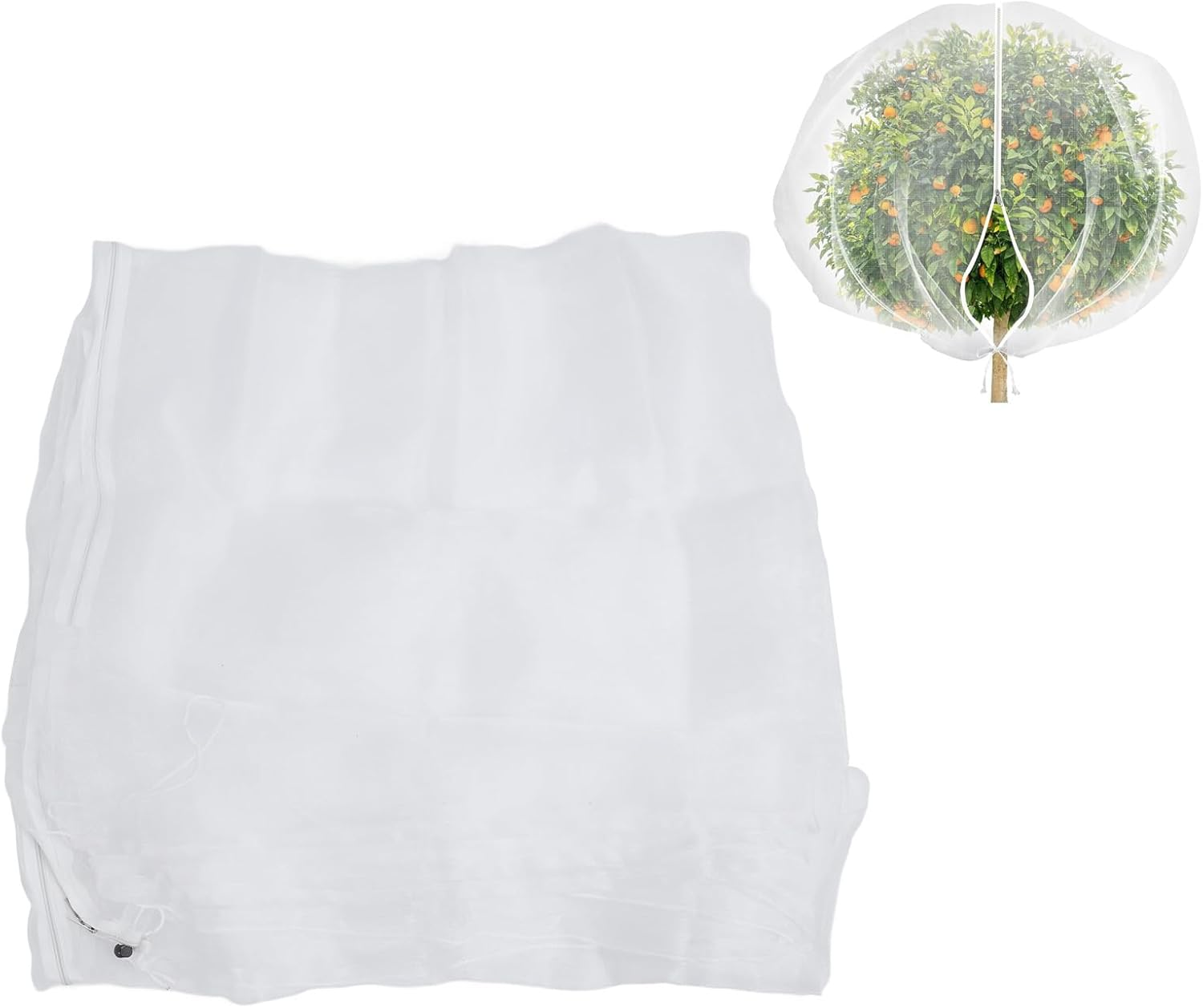 Gernie Garden Netting, anti Bird Mesh, Large Coverage, Pull Rope Design, Polyethylene, 3*3M image number 3