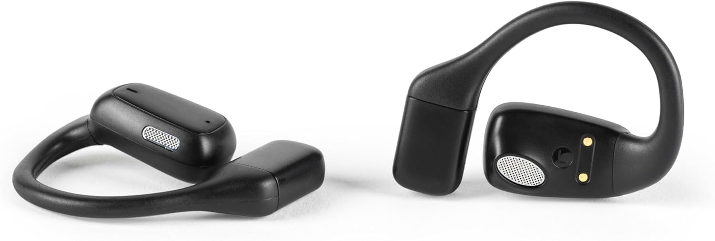 Intempo Amalfi plus Wireless Earbuds - Open Ear Headphones, Running/Travel, Perceive Environment, up to 24 Hours Playtime, Rain & Sweat Resistant, Charging Case Included, Black