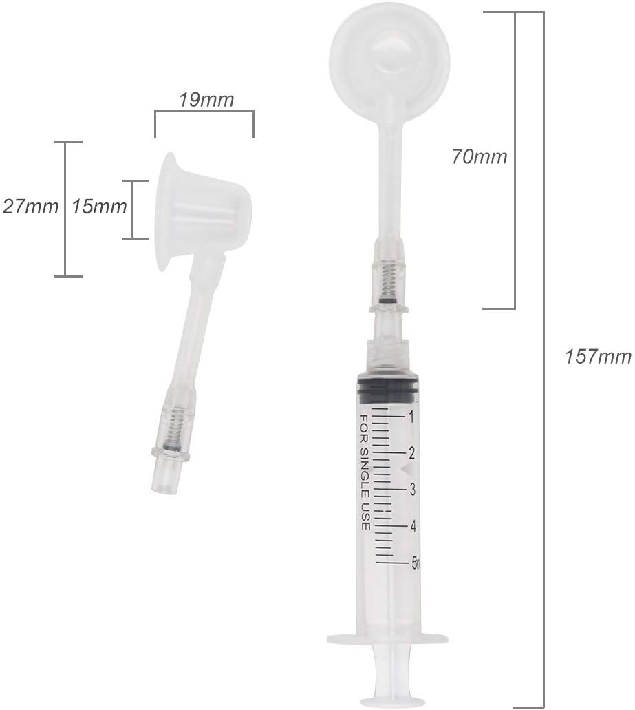 Suction Corrector Feeding Suction for Flat Reverse Retraction Teat Treatment Restore Breastfeeding Aid Health Body Care image number 1