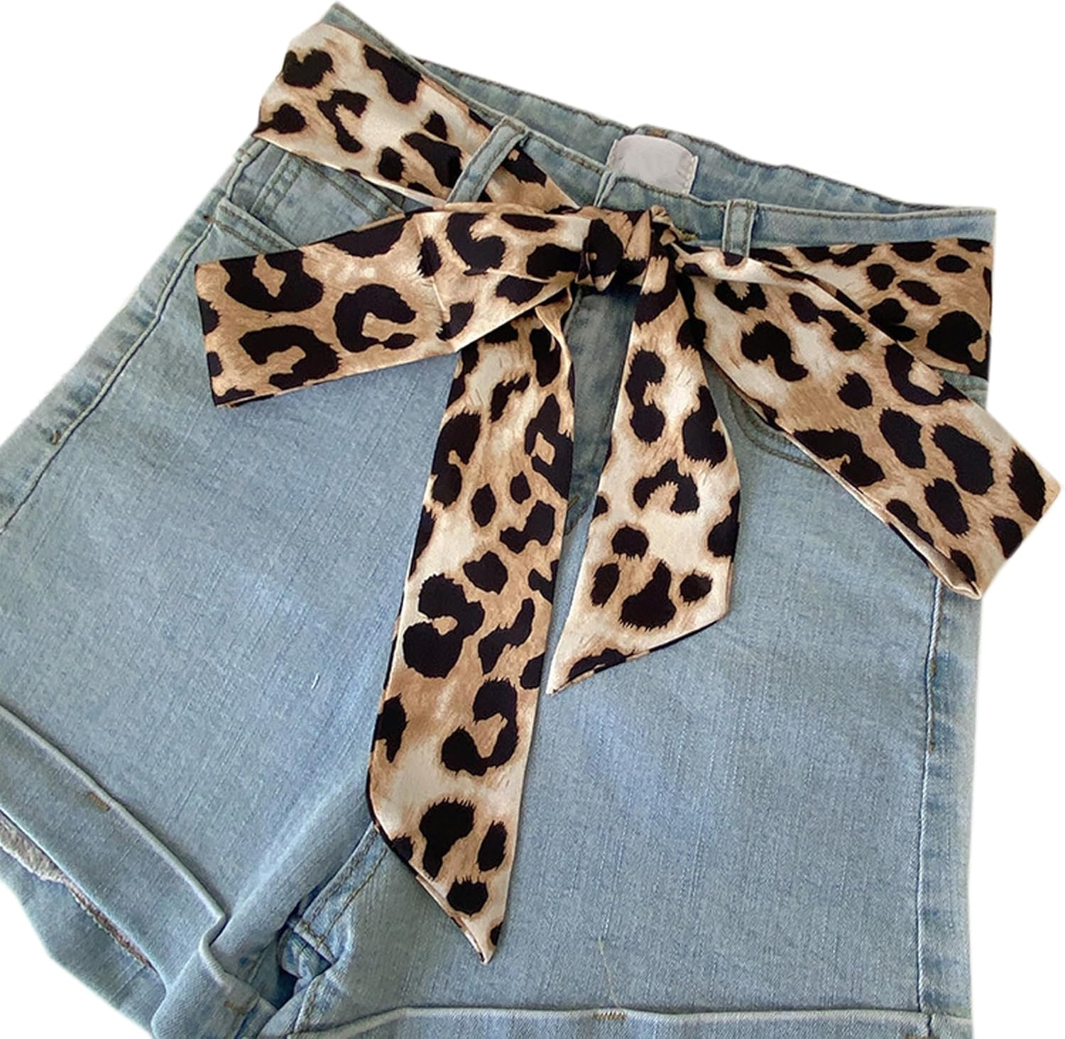 WENLOOY Women Skinny Scarf Belt,Ribbon Scarf Long Skinny Satin Belt Sash Necktie Neck Scarf Choker for Women