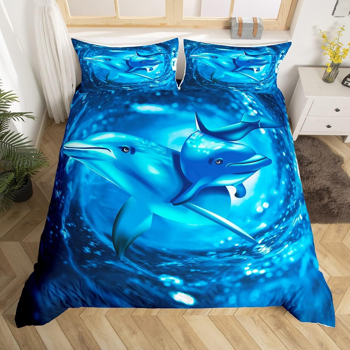 Cartoon Cat Duvet Cover for Little Girls Kids Bedroom Child Cute Animals Printed Comforter Cover Modern Fashion Pet Bedding Kitten Lovely Fat Face Quilt Cover Decor 3 Pcs King image number 4